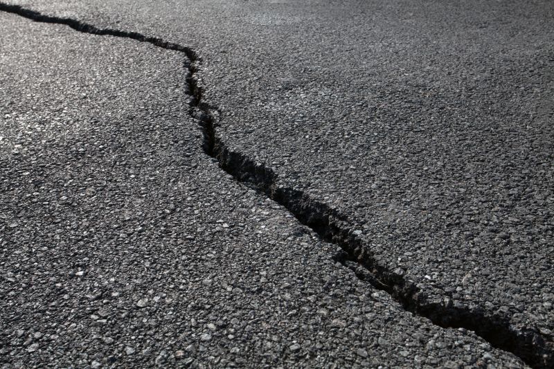 Cracked Asphalt Repair